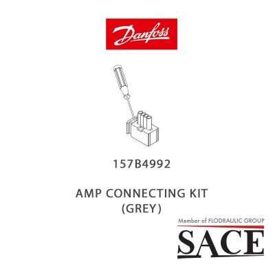157B4992 - AMP CONNECTING KIT (GREY)